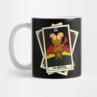 TAROT CARDS DECK | THE DEVIL. | FORTUNE CAT Mug